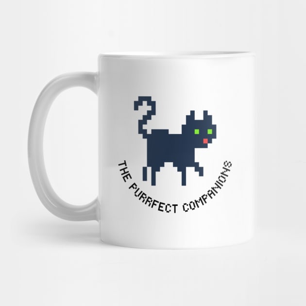 Pixel Whiskers: The Purrfect Companions by PixelwearStore